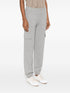 fine-knit track pants